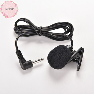 Jiarenitn 3.5mm Mini Studio Speech Micrô Kẹp Trên Ve Áo Cho Máy Tính Để Bàn Notebook vn