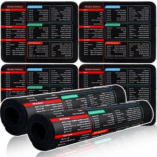 Thảm chuột - Phím tắt Excel, Word, PPT - Dụng cụ văn phòng Bàn di chuột - Đế cao su chống trượt - Phần mềm văn phòng Phím tắt Bàn phím chuột - Bàn di chuột bàn phím để bàn