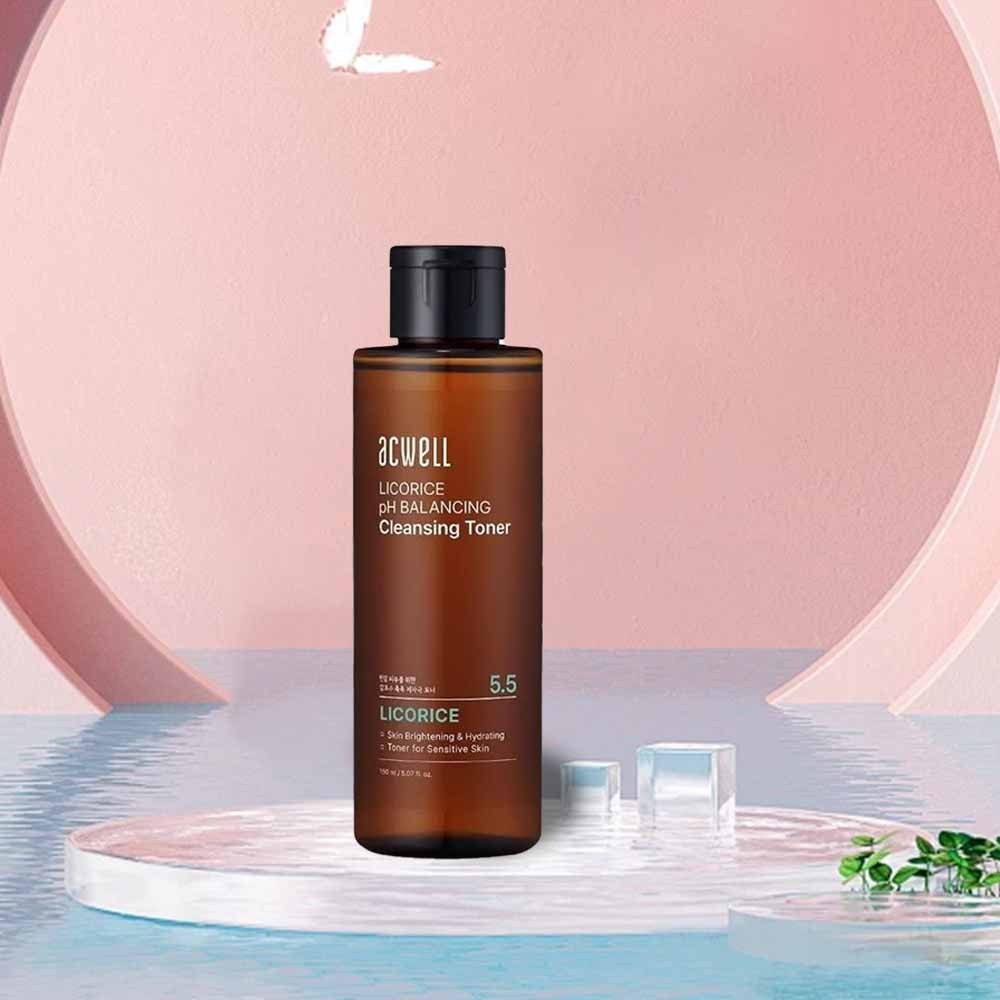 ACWELL Licorice Ph Balancing Cleansing Toner 150ml - PH5.5 Hydrating BN Kbeauty