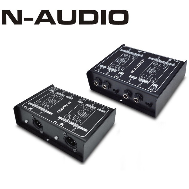 Lekato Low Noise Guitar Bass Passive Audio Di Box Direct Injection Trs 2 Channel Converter Musical I