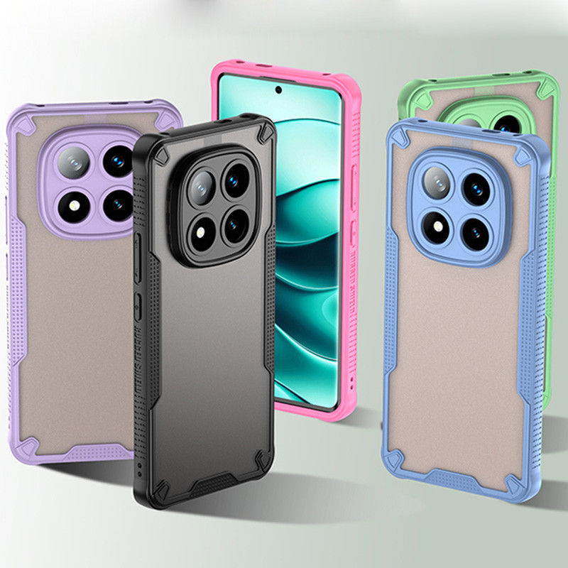 Dành cho Xiaomi Redmi Note 14 / Note 14 Pro / Note 14 Pro + 5G Hybrid Rugged Vỏ bảo vệ chống sốc