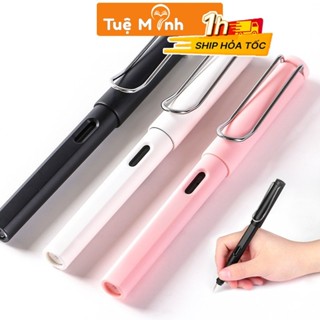 Bút máy ngòi EF nét mảnh luyện nét thanh đậm máy viết chữ đẹp B96 thay ống mực không cần bơm