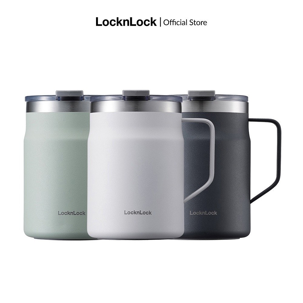 Cốc giữ nhiệt LocknLock 475ml Metro Table Mug Chính hãng, dung tích LHC4219 - HAPOS LOCKNLOCK OFC