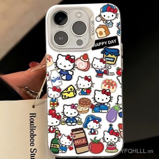 Ốp Điện Thoại Tương Thích iPhone15 14 13 11 12Promax 11Promax 12Pro 14plus X XS XR Hello Kitty Vỏ Chống Sốc WOPE