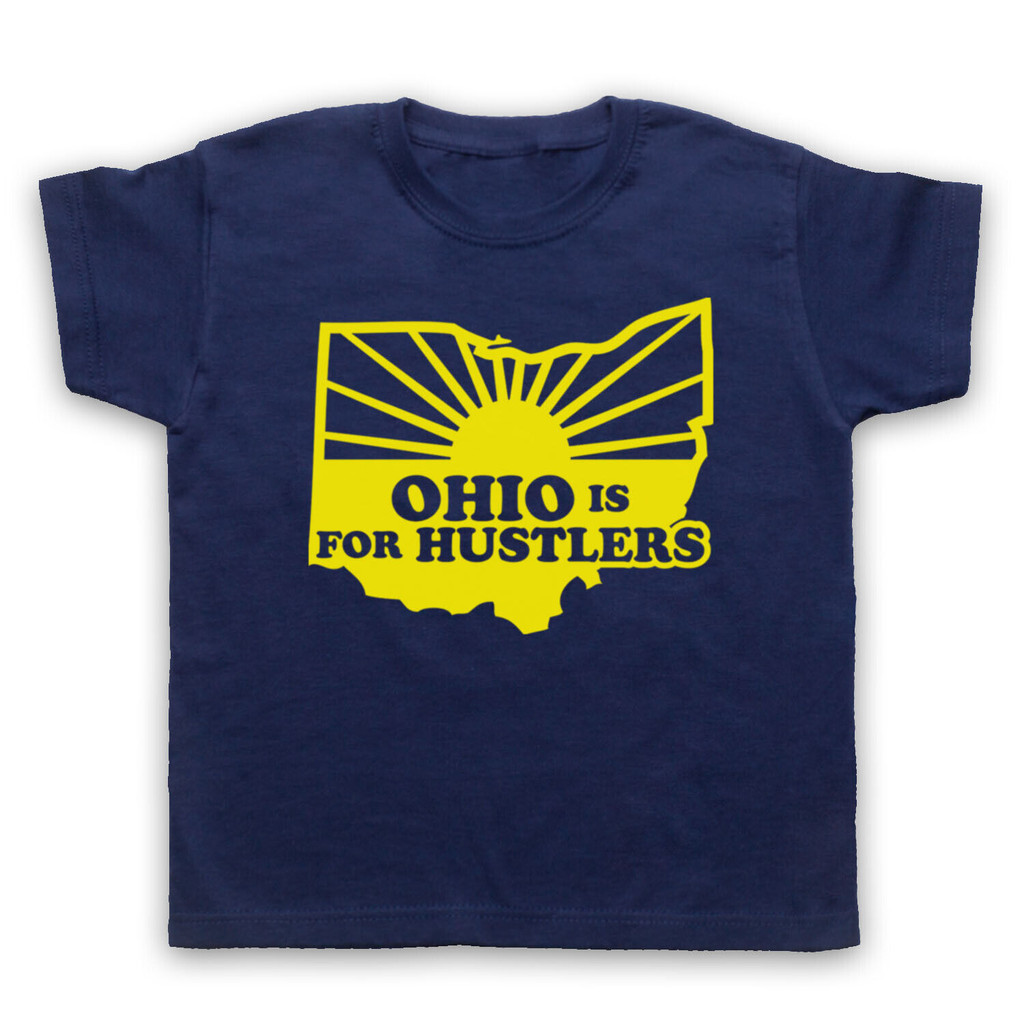 Ohio dành cho Hustlers Retro Slogan State Saying Áo thun trẻ em