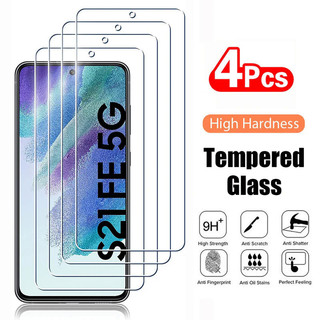4 Kính Cường Lực Cho Samsung Galaxy S23 S20 FE S21FE 2.5D 9H Bảo Vệ Màn Hình Bảo Vệ Cho Samsung Galaxy S21 FE Kính