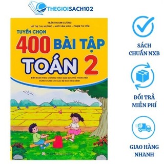 Sách - tuyển chọn 400 bài tập toán 2
