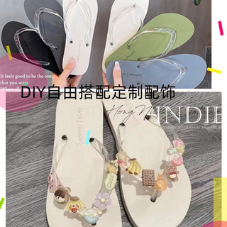 INDIE dép nữ dép bánh mì  2024 HOTSALE Giày lỗ bánh mì dễ thương Chống thấm nước Đa màu sắc Độc đáo Lịch lãm FDL2440U28 16Z240418