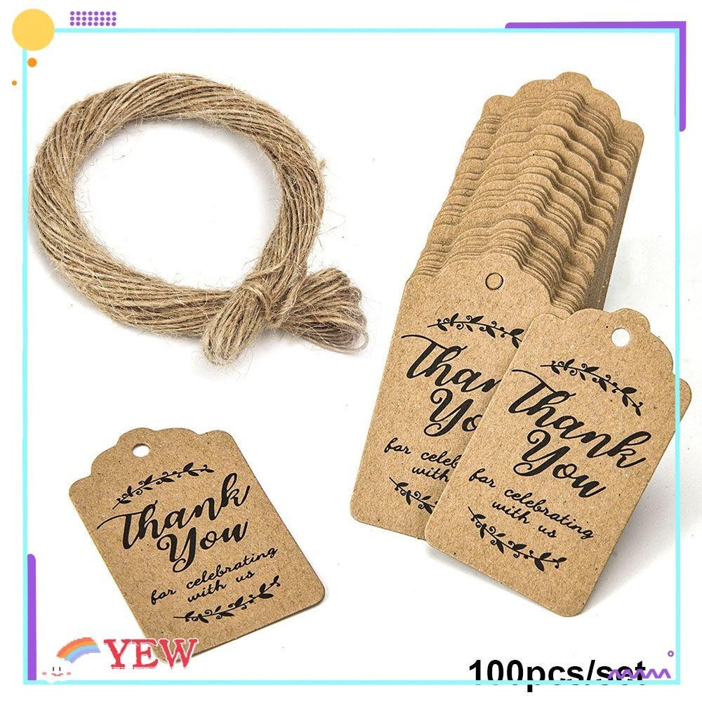 MAXGOODS 100 miếng giấy gói quà handmade