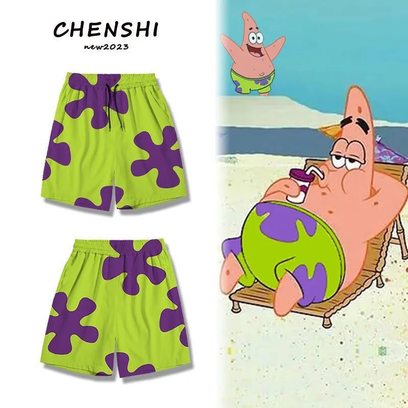 Quần Short Patty Star Nam Nhà Pyjama Quần SpongeBob Thường Ngày Năm Điểm Quần Cặp Đôi Đi Biển Quần Short Patty Ngôi Sao Quần Short Nam Nhà Pyjama Quần SpongeBob Thường Ngày Năm Điểm Cặp Đôi Quần Đi Biển 24.5.4