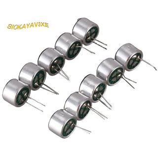 10 cái 9.7mm x 7mm 2 pin mic capsule electret condenser miniphone