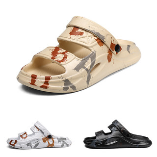 Dép có độ đàn hồi cao Giày sandal cặp đôi Giày sandal có sẵn Dép thông thường Giày sandal ngoài trời Dép sandal Giày đi bộ nam All @