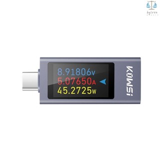 Máy đo điện dòng điện KOWSi Pd 0-12a Máy kiểm tra dòng điện Máy đo Pd Type-c Máy kiểm tra Vôn kế dòng điện 0-12a Pd Hỗ trợ Đồng hồ kiểm tra Hỗ trợ hiện tại Hỗ trợ kiểm tra Khả năng tương thích kiểm tra 4-30v Pd