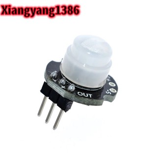 Mô-đun dò cảm biến chuyển động MINI SR602 Bộ PIR hồng ngoại Pyroelectric Giá đỡ chuyển đổi cảm giác cho arduino Diy Có ống kính