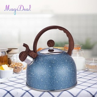 Ấm trà huýt sáo MagiDeal Ấm đun nước di động đa năng dung tích lớn