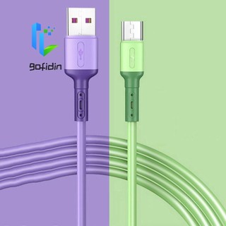 Cáp micro usb gofidin, cáp dữ liệu sạc nhanh silicon lỏng, dây dữ liệu tpe micro usb 1 / 1.5 / 2m cáp sạc nhanh sạc điện thoại