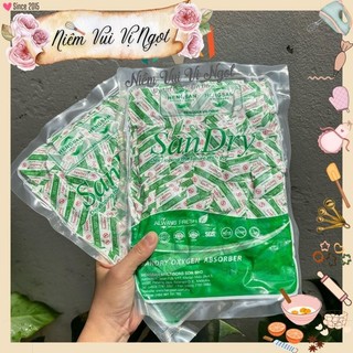 200 GÓI NHỎ ~ Gói hút ẩm Thực phẩm 50cc SanDry hữu cơ, hút ẩm Bánh Trung Thu, Bánh Mứt & Thực phẩm khô