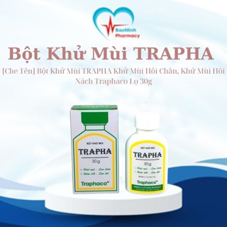 Bột Khử Mùi TRAPHA Khử Mùi Hôi Chân, Khử Mùi Hôi Nách Traphaco Lọ 30g