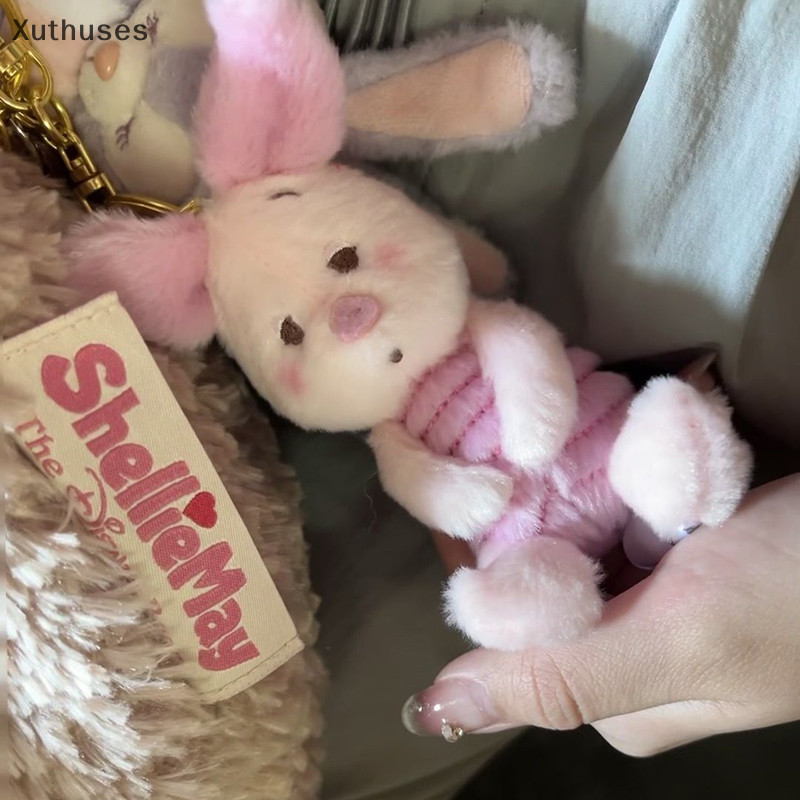 Xut Hoạt Hình Heo Hồng Anime Sang Trọng Búp Bê Móc Chìa Khóa Mềm Đồ Chơi Nhồi Bông Móc Khóa Túi Bé Gái Mặt Dây Chuyền Búp Bê Lợn Dễ Thương Móc Khóa Cho Trẻ Em Quà Tặng N