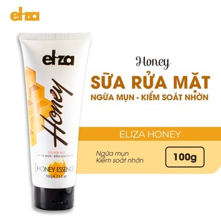  Sữa rửa mặt kiểm soát nhờn Eliza Honey chiết xuất từ mật mong và rễ cây ngưu bàng 100g