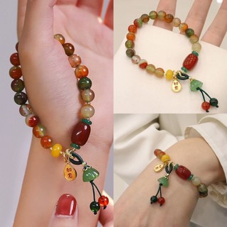 Chúc May Mắn Liên Kết Phong Cách Mới Phong Cách Trung Hoa Phong Cách Dân Tộc Hoa Sen Vòng Tay Bé Gái Tinh Tế Cổ Điển Chúc May Mắn Vòng Tay