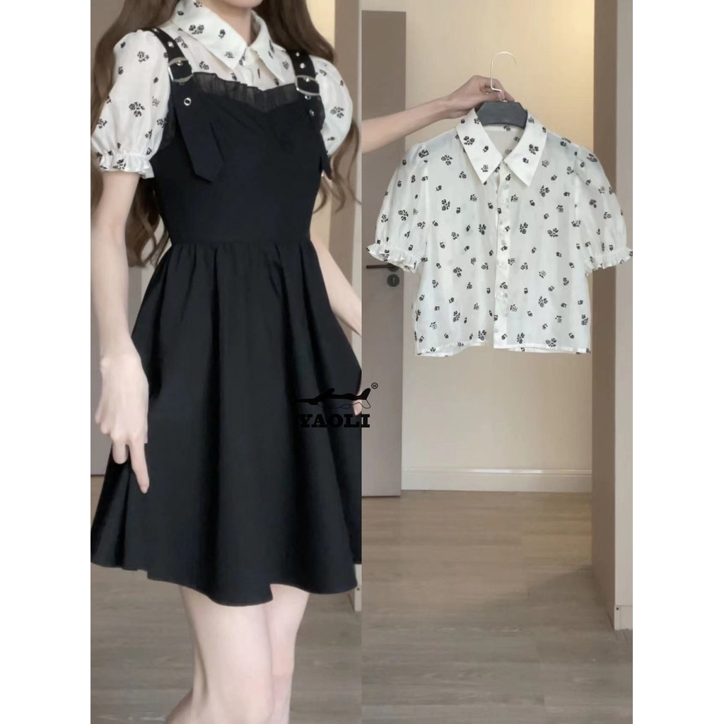 Áo sơ mi nữ Áo sơ mi hoa mới