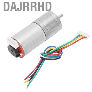 Dajrrhd DC 12V Encoder Gear Motor Speed Reduction For Robot RC Car DIY Engine Toy