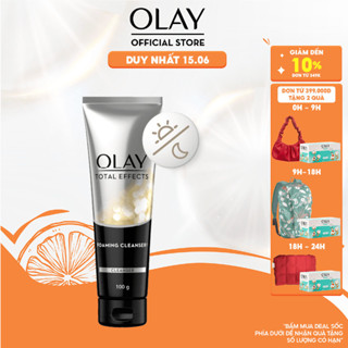   Thử 5g  Sữa Rửa Mặt Tạo Bọt Phục Hồi & Làm Chậm 7 Dấu Hiệu Lão Hóa OLAY TOTAL EFFECTS 100G 