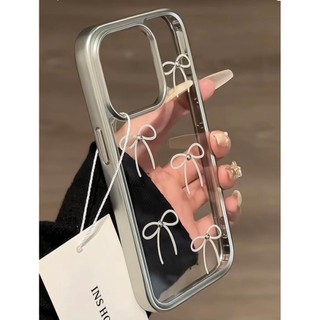 Ốp điện thoại trong suốt mạ bạc mạ điện sang trọng cho iPhone15 Pro Max 14 13 12 Pro Max bảo vệ camera chống sốc Vỏ lưng cứng mờ chống rơi