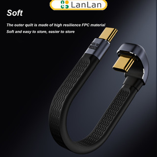 Cáp ho usb 4.0 ngắn usb c sang usb c 40gbps truyền dữ liệu 240w cáp sạc nhanh thiết kế fpc cho điện thoại laptop