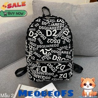 Balo học sinh d2 dsq ❤ cặp đựng sách vở laptop kiểu dáng ulzzang 365