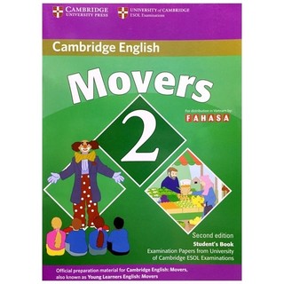 Sách - Cambridge Young Learner English Test Movers 2 SB FAHASA Reprint Edition