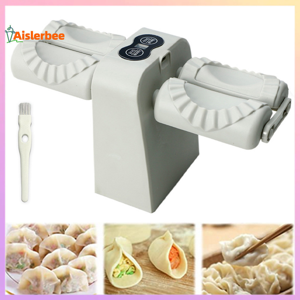 Aislerbee Máy làm bánh bao điện tự động Máy ép gia đình Máy làm bánh bao lười tự động tạo thành nhanh Máy làm bánh bao khuôn