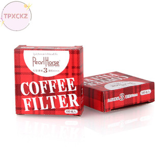 Tpxckz 100 chiếc giấy lọc cà phê tròn moka pot dụng cụ lọc cà phê số 3 / số 6 vn