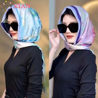 Xiantin Hồi giáo Turban, Mũ Baotou thoáng khí chống nắng, Mũ lụa mô phỏng mềm mại thời trang dành cho nữ
