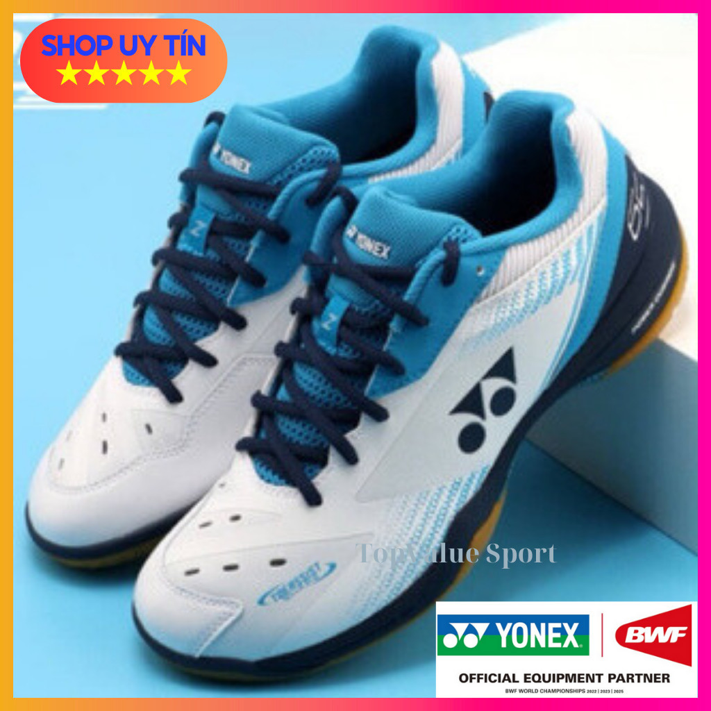 Giày cầu lông Yonex SHB 65Z3 Trắng Xanh (Chính hãng)