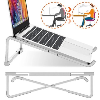 Giá đỡ máy tính xách tay có thể gập lại - Giá đỡ máy tính xách tay có thể điều chỉnh di động Giá đỡ kim loại cho máy tính bảng