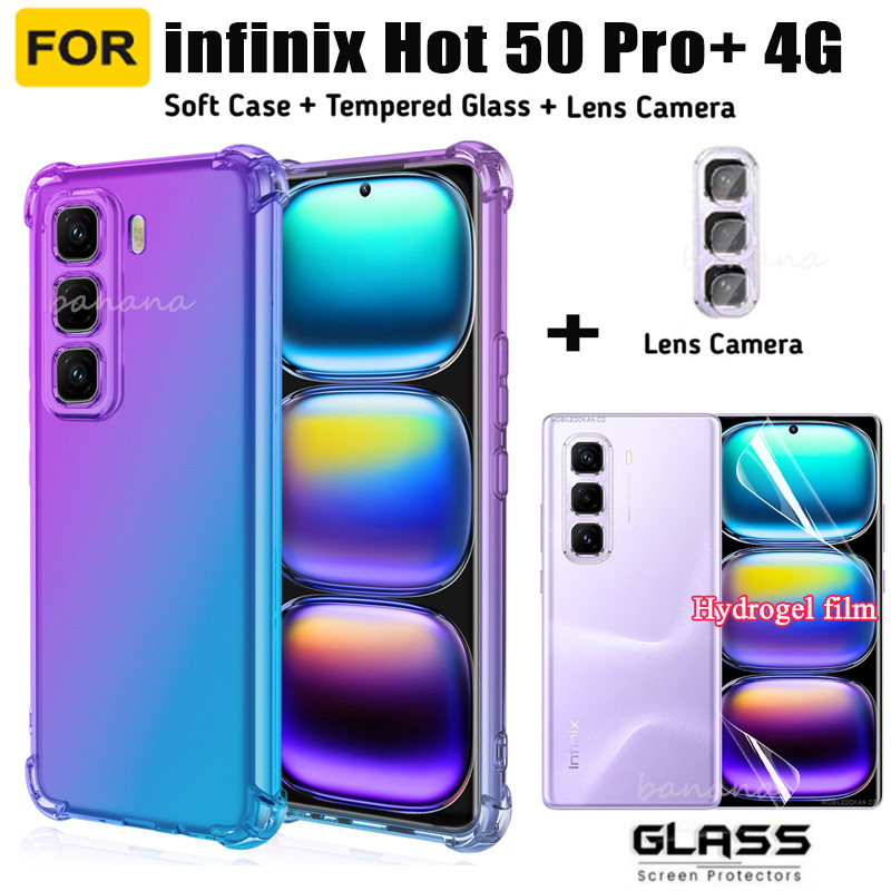 Infinix Hot 50 Pro + Ốp Điện Thoại Chống Sốc Cho Infinix Hot 60 Pro Plus Hot 50 Hot 50i Hot 50 Pro 4
