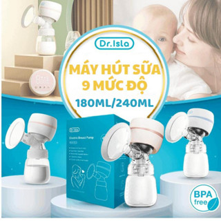 Dr.isla Máy Hút Sữa Không Dây 180ml 3 Chế Độ Và 9 Mức Điều Chỉnh Lực Hút Không Chứa BPA Model EB11