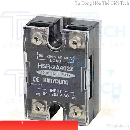Rơ le bán dẫn Hanyoung HSR-2A102Z, HSR-2A202Z, HSR-2A302Z, HSR-2A402Z, HSR-2A502Z, HSR-2A702Z