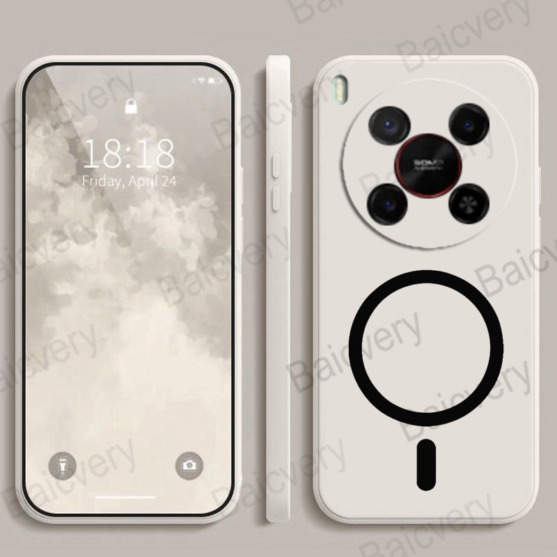 Vỏ điện thoại ZTE NUBIA V70 MAX / Blade V70 MAX có nhãn dán sạc không dây từ tính