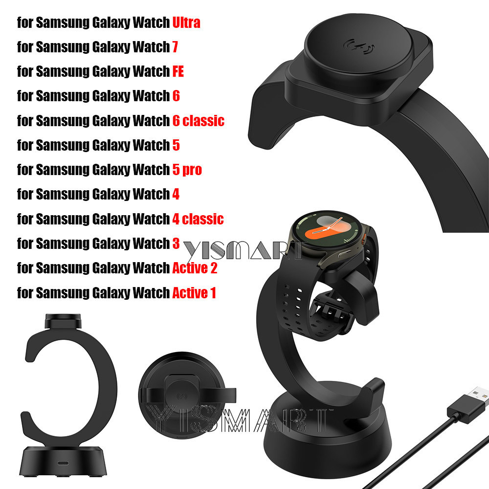 Trạm sạc cho Samsung Galaxy Watch 7 6 Classic 5 4 3 Active 2 Đế sạc cho Galaxy Watch Ultra FE