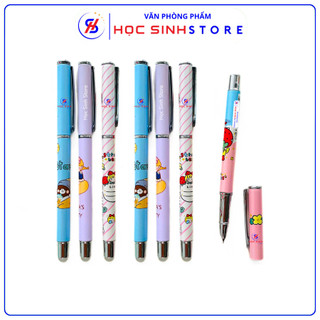  Bút Máy Xóa Được CHREN Mực Xanh Tím Dùng Ống Mực Thay Thế   Giao màu ngẫu nhiên   - Học Sinh Store 