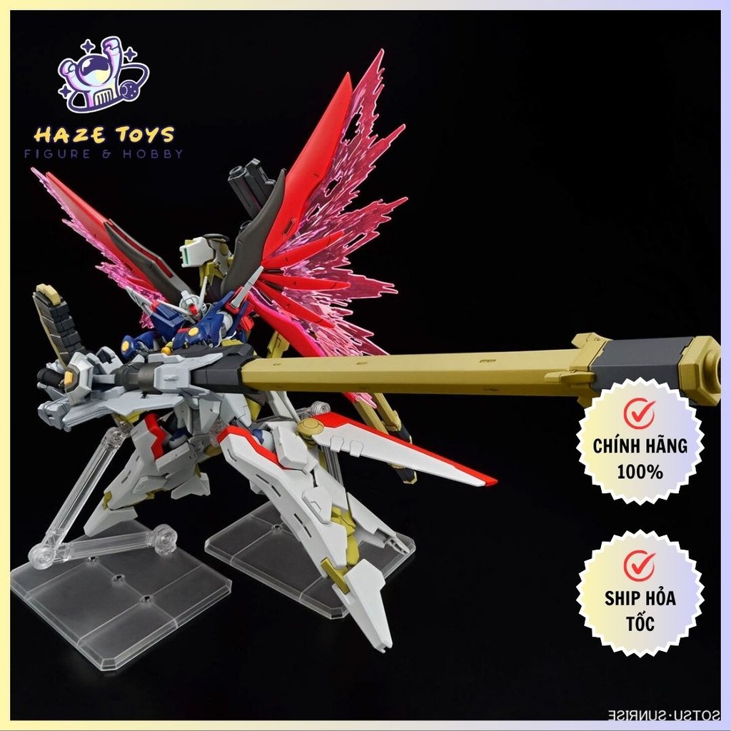 Mô Hình Lắp Ráp Gundam HG 1/144 DESTINY GUNDAM SpecⅡ&ZEUS SILHOUETTE