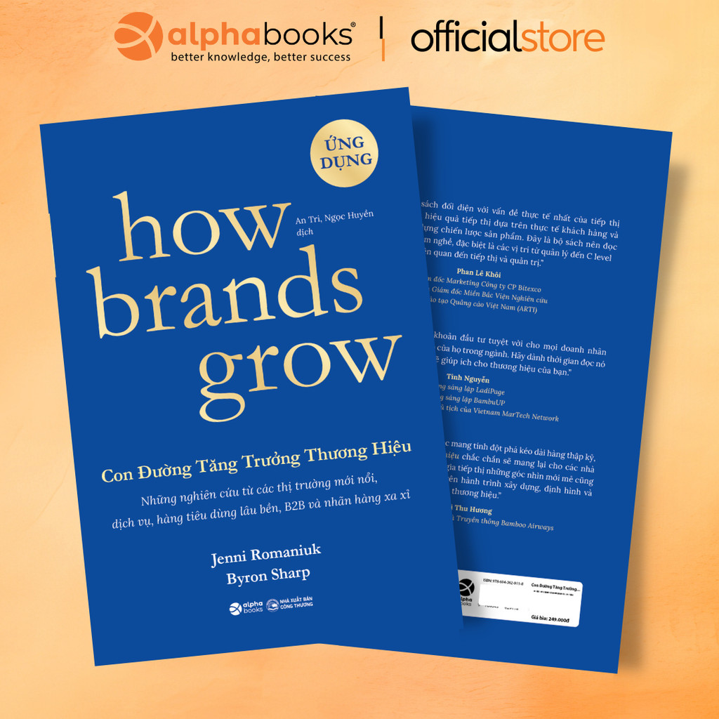Sách - How Brands Grow 2: Con Đường Tăng Trưởng Thương Hiệu - Ứng Dụng (Byron Sharp) (Alpha Books)