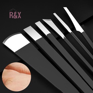 < & X < Bộ dao làm móng chân Dụng cụ cắt tỉa móng tay Callus Loại bỏ dụng cụ cạo da chết Sửa chữa nhà Chân móng tay Rãnh hiện vật mới