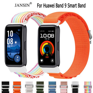 Jansin Dây đeo thể thao Nylon Alpine Loop cho dây đeo thông minh Huawei Band 9