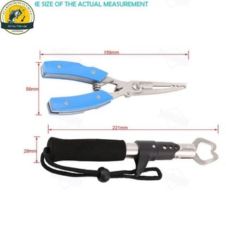 Bộ Kìm kẹp cá và Kéo gỡ mồi