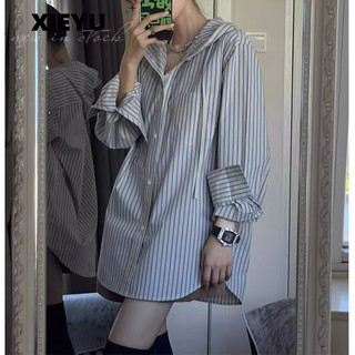 XIEYU áo sơ mi nữ áo kiểu hàn quốc trendy rực rỡ Tinh tế tráng lệ WCS2440DO8 15Z240412