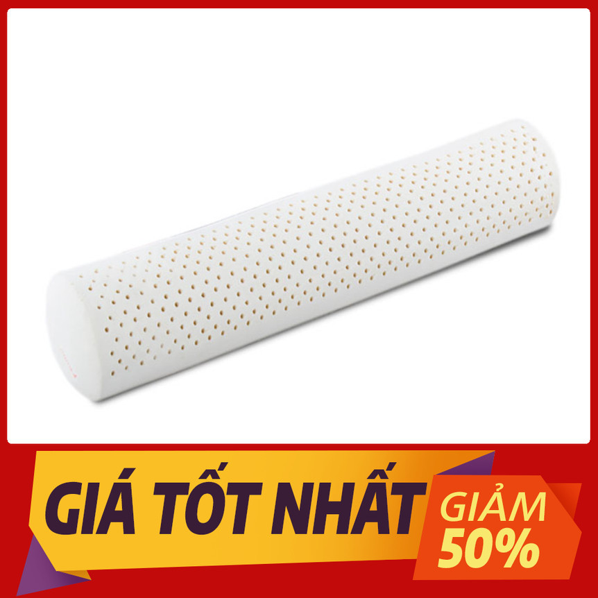 💯CHÍNH HÃNG_Gối cao ôm su thiên nhiên gối ôm Bolster Vạn Thành cao cấp, gối ôm người lớn chất cao su tự nhiên 100%_HCM